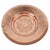 A handsome vintage Asian hand-hammered copper tray, dating to approximately the 1940s, distinguished by its warm polished...