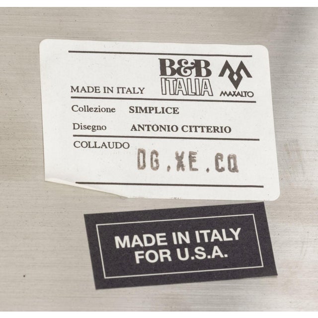 Antonio Citterio X B&b Italia "Simplice" Tables, 2 For Sale - Image 11 of 11