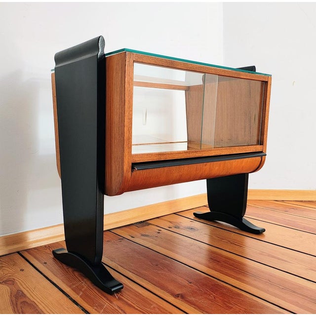 Trolley Bar by Jindřich Halabala for Up Závody, Czechoslovakia, 1930s For Sale - Image 14 of 18