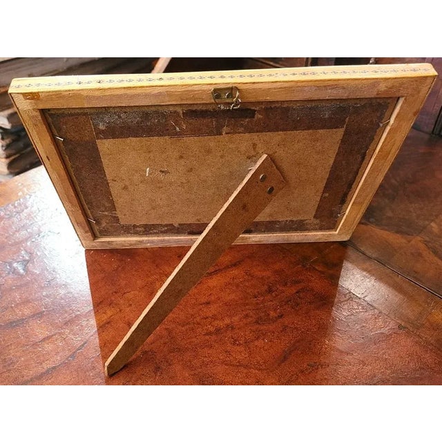 Gold Persian Desk Set With Khatam Mosaic For Sale - Image 8 of 9