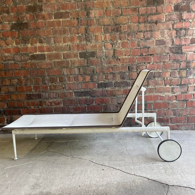 Metal Richard Shultz Patio Lounge Chair For Sale - Image 7 of 13