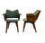 Mid-Century Modern Mid 20th Century Pair of Side Chairs Attributed to Vittorio Nobili For Sale - Image 3 of 7
