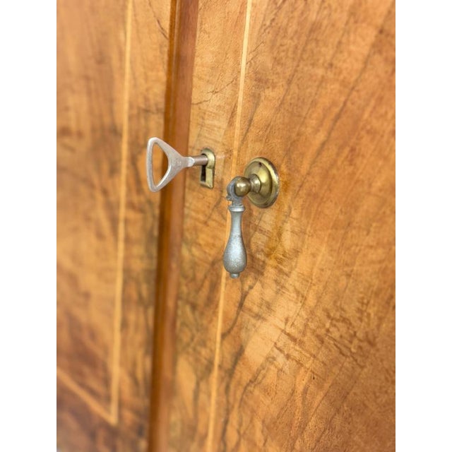 Brown Art Deco Sideboard with Drawers For Sale - Image 8 of 10