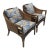 Authentic McGuire Vintage Rattan Barrel Back Lounge Chair Pair For Sale