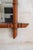 Turned Wood Faux Bamboo Mirror, 1940s For Sale - Image 3 of 4