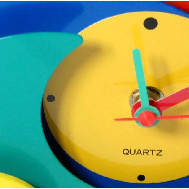 Vintage Table Clock, 1980s For Sale - Image 6 of 9