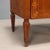 Wood Walnut Bedside Table with Inlays For Sale - Image 7 of 11