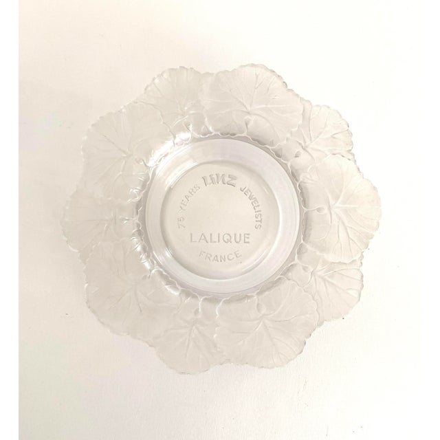 Vintage Lalique Dallas Jeweler Anniversary Dish For Sale In Los Angeles - Image 6 of 6