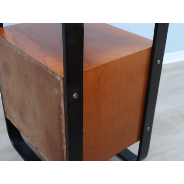 Nightstands attributed to Giuseppe Pagano for Pogatschnig, 1940s, Set of 2 For Sale - Image 6 of 16