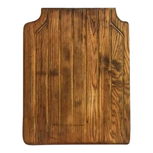19th Century Primitive Large Hand-Crafted Solid Oak Drain Board