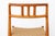 Wood Danish Teak Model 79 Dining Chairs by Niels Otto Møller for J.L. Møllers, 1976s, Set of 6 For Sale - Image 7 of 10