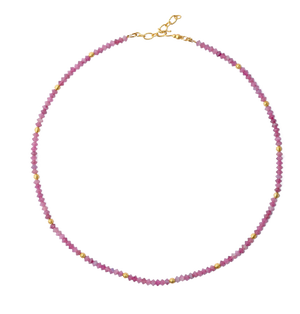 Pink Tourmaline Necklace