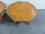Regecny Style Cherry Taborette Tables - a Pair For Sale - Image 4 of 7
