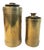 Late 20th Century Brass Candle Holders - a Pair For Sale