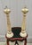 Gorgeous hand carved and gilded Panache Designs table lamps, made in LA and were once showroom samples in the LA Michael...