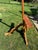 Vintage artist's easel hand carved by famed midcentury tiki furniture maker, Witco. This easel is beautiful and would be...