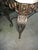 Vintage French Ornate Iron With Marble and Glass Top Console Table For Sale In Columbia, SC - Image 6 of 18