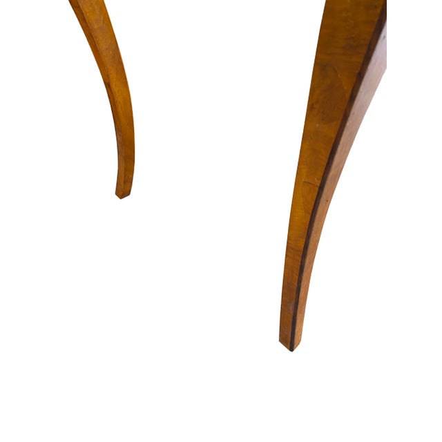 Sleek Italian Parquetry Inlay Writing Desk, Made in Italy For Sale - Image 17 of 18