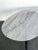 Mid-Century Boomerang Marble and Metal Compass Console Table. Italy, 1970s For Sale - Image 9 of 12