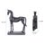 Black Stallion in Polyresin For Sale - Image 11 of 11