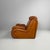 Italian Modern Brown Leather Armchairs, 1970s, Set of 2 For Sale - Image 3 of 18