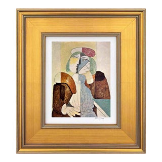 Pablo Picasso Portrait De Femme Limited Edition Framed For Sale