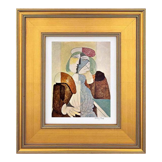 Pablo Picasso Portrait De Femme Limited Edition Framed For Sale