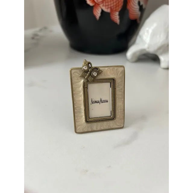 American Jay Strongwater Butterfly Frame For Sale - Image 3 of 6