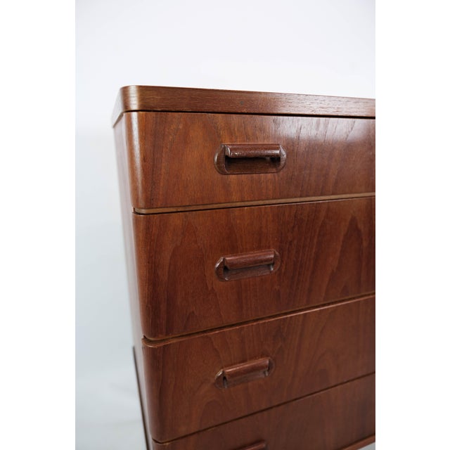 Danish Teak Chest of Drawers, 1960s For Sale - Image 3 of 18
