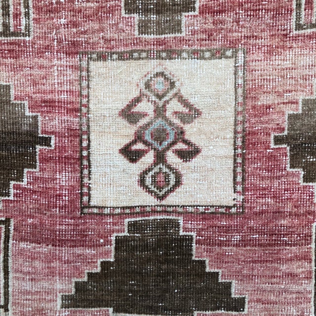 Vintage Turkish Sivas Runner | 3'6" X 13'7" For Sale In Houston - Image 6 of 8