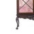 20th Century Display Case in Chestnut Wood For Sale - Image 3 of 6