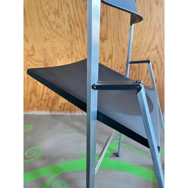 P08 Folding Chair by Justus Kolberg for Tecno, 1991 For Sale - Image 15 of 17