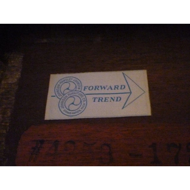 1950s Mid-Century Modern Johnson Furniture Side Table For Sale - Image 9 of 10