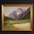 C. Bentivoglio, Mountain View of the Croda Rossa D'ampezzo, 1920, Oil on Board For Sale - Image 13 of 13
