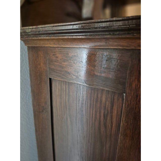 Late 18th Century Late 18th Century Victorian American Side-by-Side Display and Secretary Cabinet For Sale - Image 5 of 12