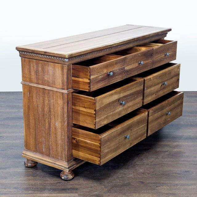 Traditional Restoration Hardware Jameson Baby and Child 7-Drawer Wooden Dresser For Sale - Image 3 of 11