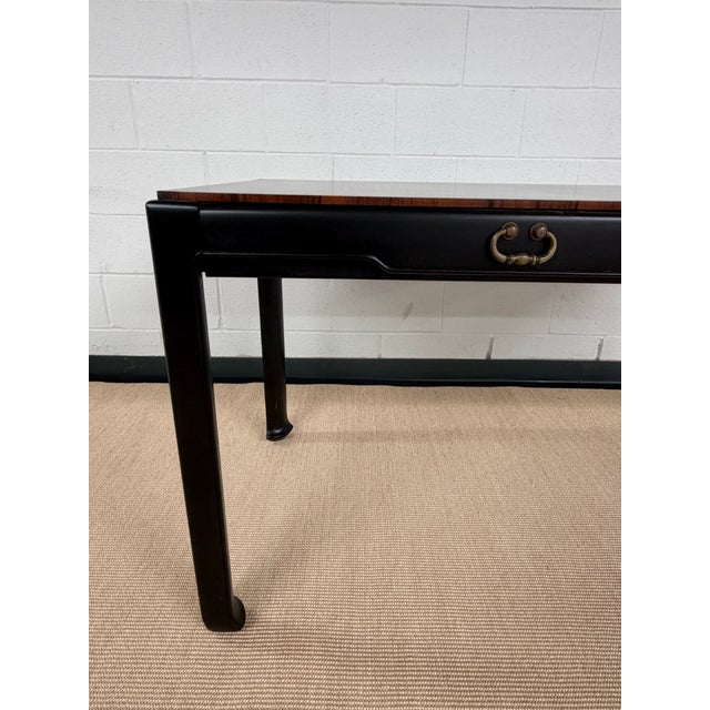 Mid-Century Modern 1970s Tomlinson Rosewood Writing Desk For Sale - Image 3 of 11