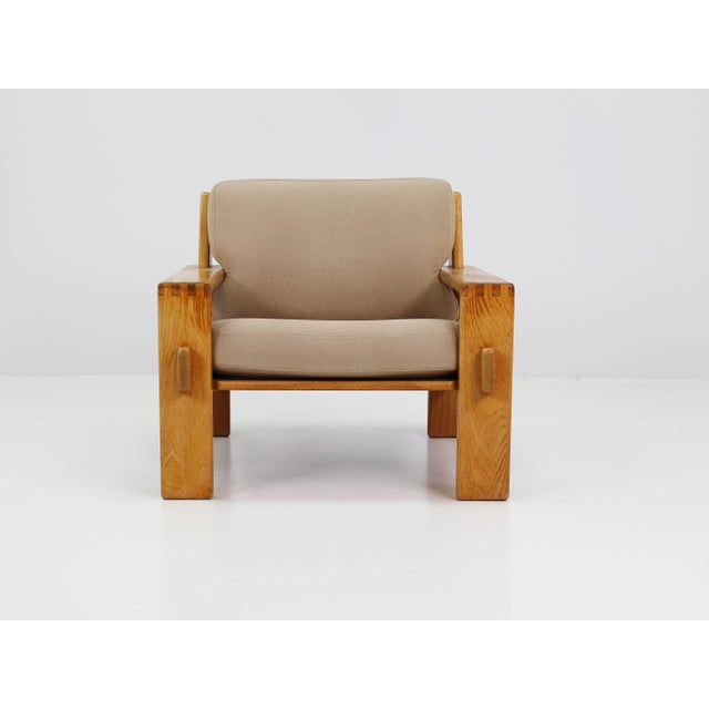 Bonanza Armchairs and Coffee Table in Oak by Esko Pajamies for Asko, Finland, 1966, Set of 3 For Sale - Image 6 of 18