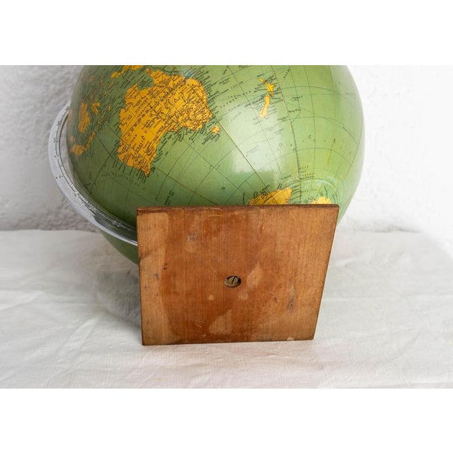20th Mid-Century Earth Globe Philips Challenge, United Kingdom, 1797 For Sale - Image 6 of 12