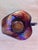 1900 - 1909 Antique Dugan Amethyst Holly Berry Carnival Glass Gravy Boat For Sale - Image 5 of 8