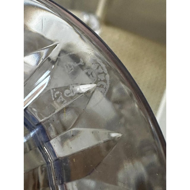 Crystal Apron Wine Decanter from Baccarat, 1936 For Sale - Image 9 of 15