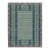 Contemporary Scandinavian Style Geometric Distressed Rug by Rug & Kilim, India For Sale