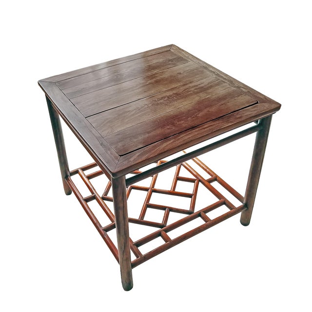Transitional Ming Style Square Table, Suzhou, China, Late 18th Century For Sale - Image 3 of 18