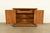 1960s French Regency Louis XVI Carved Pecan Wood Marble Top Sideboard Buffet or Bar Cabinet by Stanley, Circa 1960s For Sale - Image 5 of 13