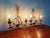 Floral Wall Sconces in Gilt Metal, Italy, 1960, Set of 2 For Sale - Image 4 of 14