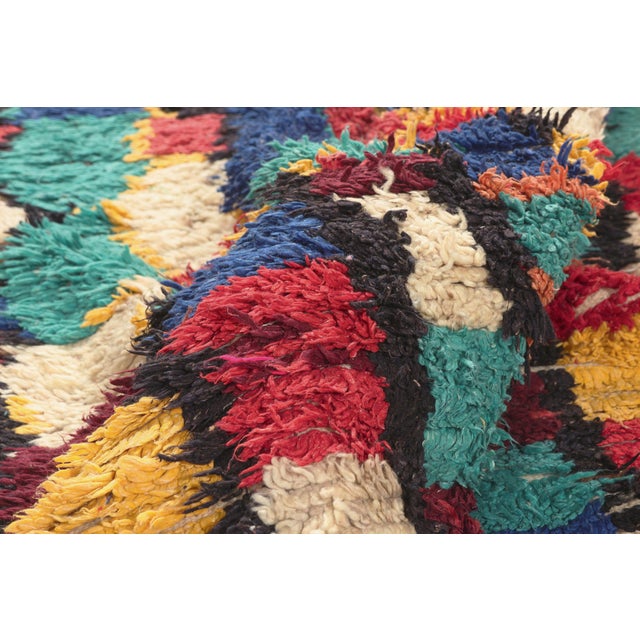 Vintage Azilal Moroccan Rug, 04'04 X 07'10 For Sale In Dallas - Image 6 of 10
