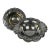 Late 20th Century Lenox Olive Leaf Branch Floral Serving Bowl Set Metal Silver en Provence - Set of 2 For Sale