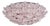 21st Century Pink Lotus Murano Flush Mount by Fabio LTD For Sale