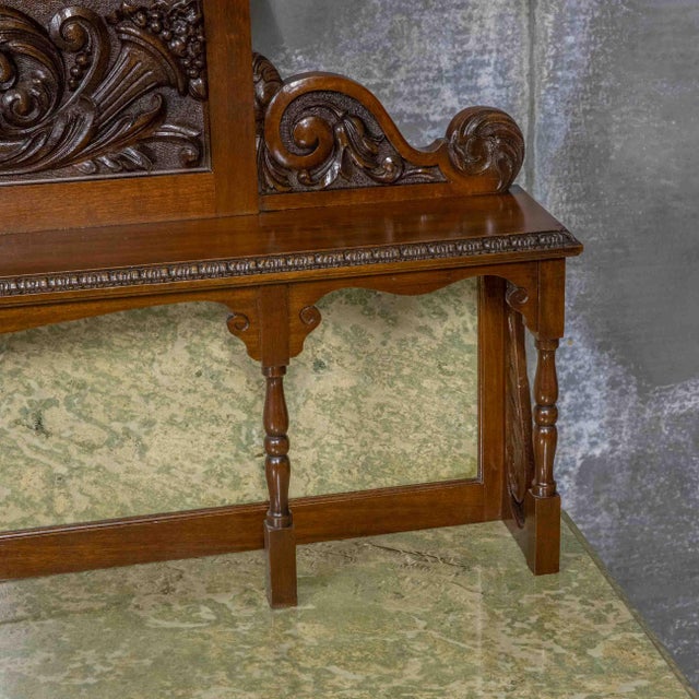 Victorian Mahogany Washstand, 1890s For Sale - Image 13 of 18