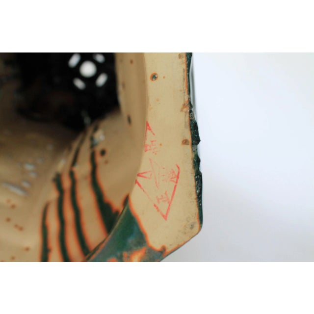 Asian Pedestal Garden Stool For Sale - Image 10 of 11